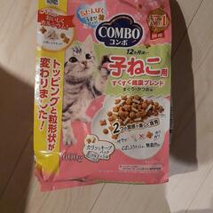 子猫用高たんぱく質カリカリ！