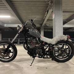 SR400 ハードテールチョッパーの画像