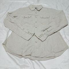レディースポロ長袖シャツM