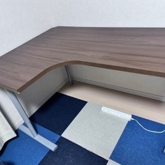 【3/1まで出品】ニトリ L字型 机140　値下げ可能