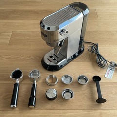 【美品】DeLonghi EC680M シルバー エスプレッソマ...