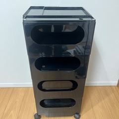 ボビーワゴン 4段4トレイ ブラックの画像