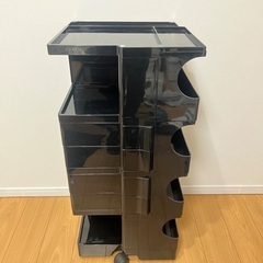 ボビーワゴン 4段4トレイ ブラックの画像