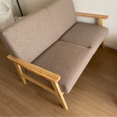 ラシク ソファ ナチュラルの画像