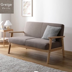 ラシク ソファ ナチュラルの画像