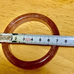 天然石？岫玉？バングル