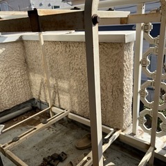 【廃棄処分済み】エアコン室外機2段積み用架台（中古品）の画像