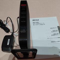 buffalo wifiルータ バッファロー 無線LANの画像