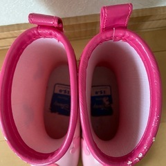 ミッキー　ピンク　長靴　レインシューズ　15の画像
