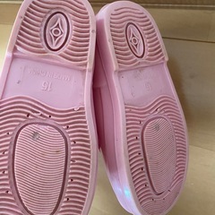 ミッキー　ピンク　長靴　レインシューズ　15の画像