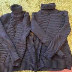 🔥💫厚めのトータルネックセーター2枚セット🌈の画像