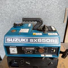 発電機 2サイクルエンジン キャブオーバーホール済 調子良好！  