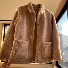 2点UNIQLO ボア キッズジャンバー アウターの画像