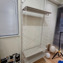 突っ張り壁面収納ワードローブNポルダ