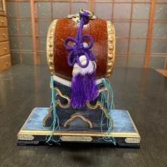 節句飾り　御太鼓　箱付き　五月人形　こどもの日　置物の画像