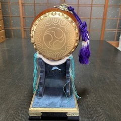 節句飾り　御太鼓　箱付き　五月人形　こどもの日　置物の画像