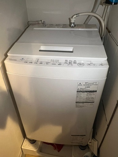 中古　TOSHIBA 洗濯機　7kg