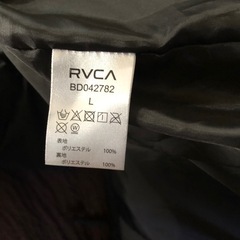 RVCA （ルーカ）ダウンジャケット　メンズ　　　の画像