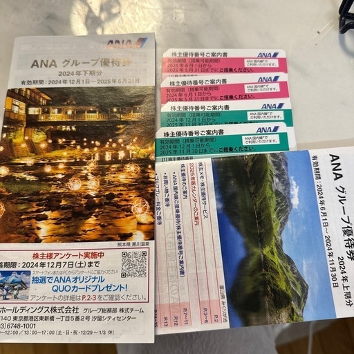 ANA株主優待