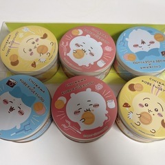 ちいかわお菓子の缶　6缶