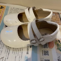 女の子　フォーマル　靴　17センチの画像