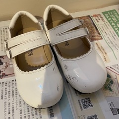女の子　フォーマル　靴　17センチの画像