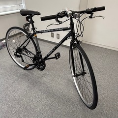 ネクスタイル NEXTYLE クロスバイク 自転車 黒の画像