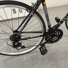 ネクスタイル NEXTYLE クロスバイク 自転車 黒の画像