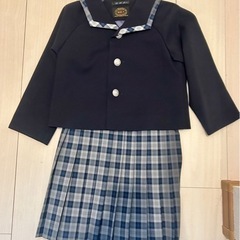 諏訪こども学園　制服　ブレザースカート