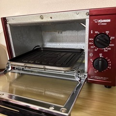 象印 ET-WM22 トースター 赤の画像