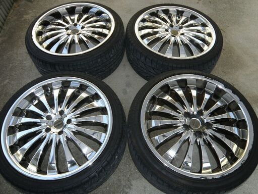 20インチ　4本セット　GODFATHER 8.5J×2 9.5J×2　245/35ZR20