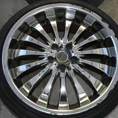 20インチ　4本セット　GODFATHER 8.5J×2 9.5J×2　245/35ZR20の画像