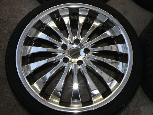 20インチ　4本セット　GODFATHER 8.5J×2 9.5J×2　245/35ZR20