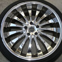 20インチ　4本セット　GODFATHER 8.5J×2 9.5J×2　245/35ZR20の画像