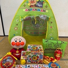 アンパンマンDXとキャンプセット