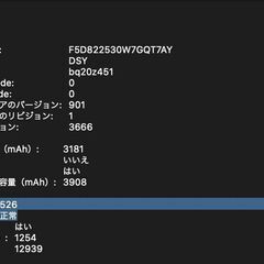 MacBook Pro（13インチ,2017,Thundeabolt 3ポート x 2）256GB/8GB〈MPXT2J/A〉④の画像
