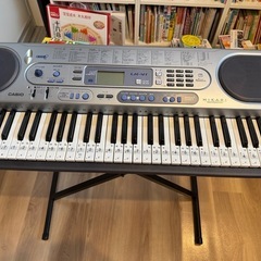 値下げ★カシオ　スタンド付き　電子キーボード　LK ー41光ナビ...