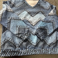 デニムデザイン柄トレーナー（決まりました！）