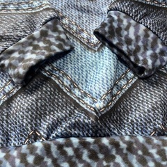 デニムデザイン柄トレーナー（決まりました！）の画像