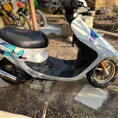 再投稿 ホンダ　ライブディオZX  規制前 タイヤ等新品　交換済 原付 車体 の画像