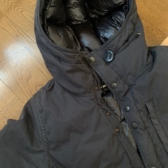 3月25日までの出品！ノースフェイス パープルレーベル マウンテンショートダウン黒ブラックの画像