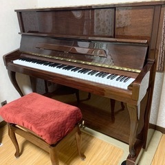 アポロ　猫脚　アップライトピアノ