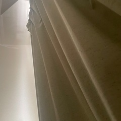 <<予約中>>カーテンセット（遮光·防水·防音·防寒）レース 白色 カーテンと黄緑のカーテンの両方ですの画像