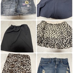 中古🌸ミニスカ✨短パン✨キュロット✨発送可能！まとめ買い大歓迎🎶各値段の画像