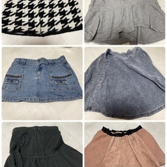 中古🌸ミニスカ✨短パン✨キュロット✨発送可能！まとめ買い大歓迎🎶各値段の画像