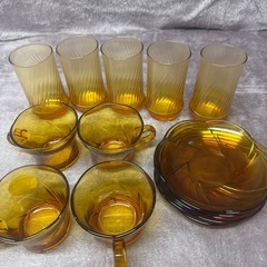 新品未使用/食器セット/グラス/皿/0円