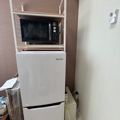 冷蔵庫 電子レンジ ラック セット