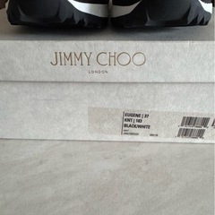 新品同様◎JIMMY CHOO ジミーチュウ フリルソックスブーツの画像
