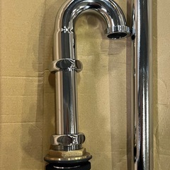 51a カクダイ 丸鉢つきSトラップ φ25mm 幅 排水管 排水 部分　433-315-25 y022809aの画像