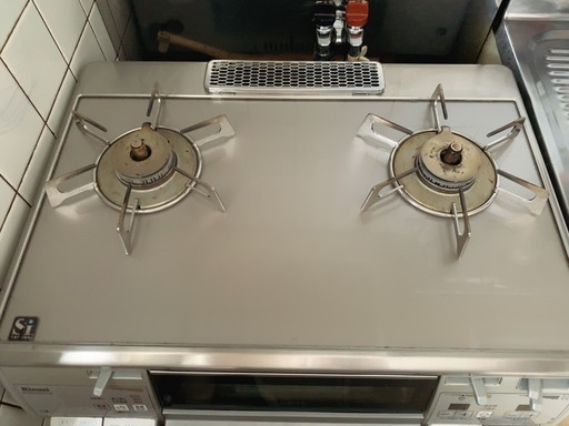 【引き取り先確定済み】都市ガス13A用 Rinnai RTE62VGTPCS ガスコンロ
